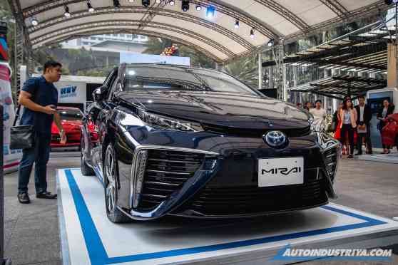 Check out hydrogen-powered Mirai at Toyota HEV Drive Expo image