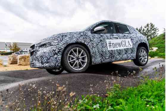 Here's your first look at the (taller) 2020 Mercedes-Benz GLA image