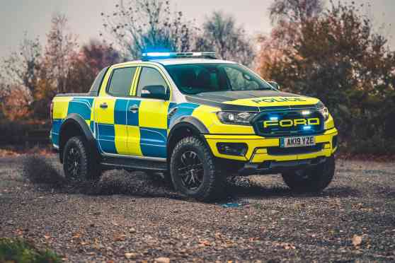 This Ford Ranger Raptor police truck actually makes sense image
