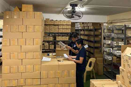 LTO is starting to release long overdue license plates image