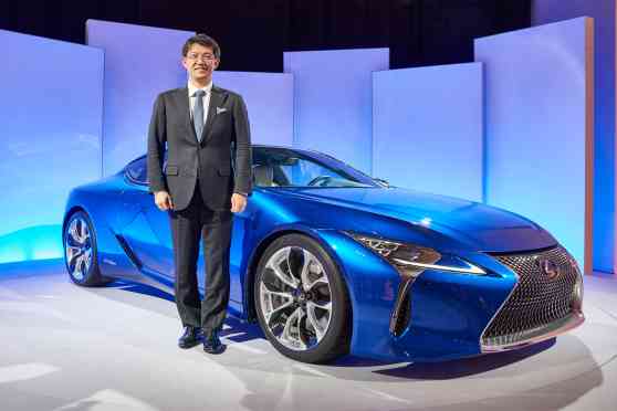 Lexus LC Chief Engineer now company president image