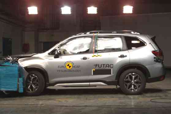 The 2019 Subaru Forester is one very safe crossover image