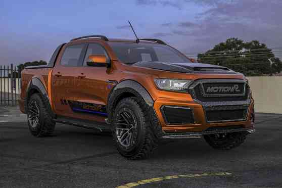 This Ford Ranger is dressed up in carbon fiber image