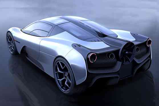 Gordon Murray McLaren F1 successor has a giant fan at the back image