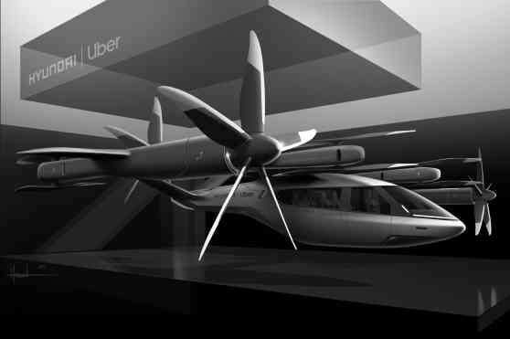 Hyundai and Uber team up for aerial taxi service image