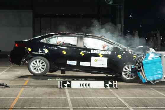 2020 Toyota Corolla Altis scores perfect five-star crash rating image