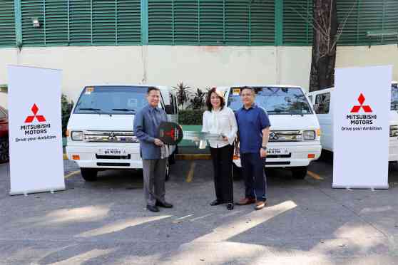 Mitsubishi PH delivers new L300, Xpander units to DOH image