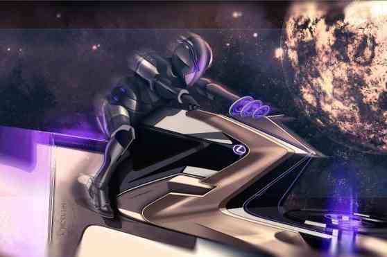 New Lexus concepts shoot for the moon image