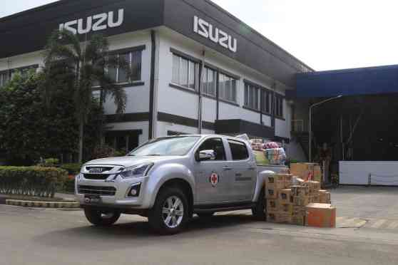 Isuzu partners with Red Cross for Taal Relief Operations image