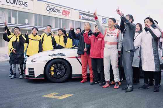 Nissan GT-R Nismo is fastest production car at Tsukuba Circuit image