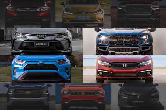 These are 2019 best-selling automobiles worldwide image
