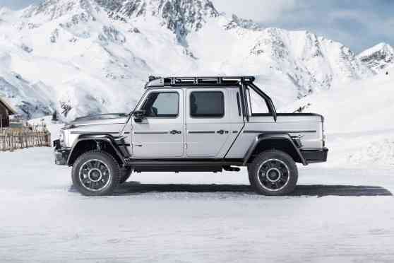 Brabus turns the Mercedes G63 into an 800 HP pick-up truck image