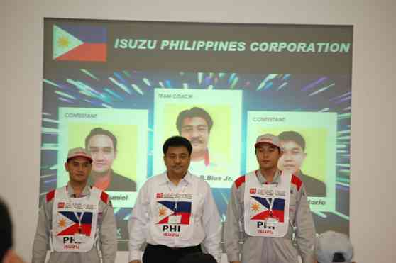 Filipino Isuzu technicians among the world's best image