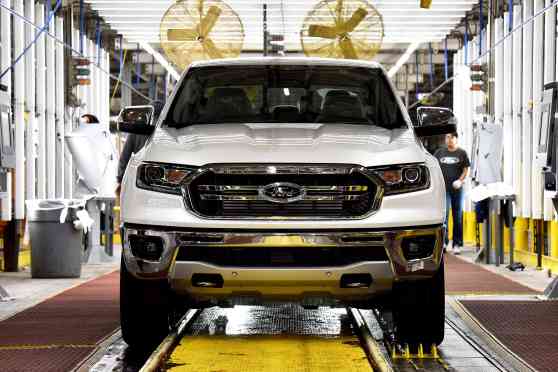 Ford North American production paused due to pandemic image