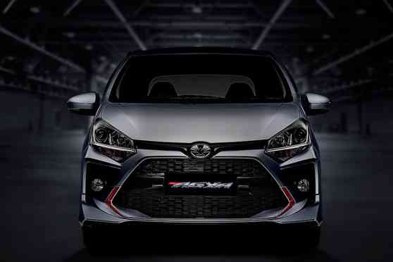 This is the facelifted 2020 Toyota Wigo... including the TRD version image