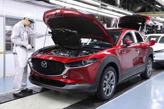 Mazda is suspending production all over the world image