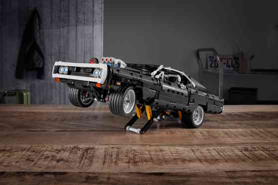 You can build this Lego Technic Dodge Charger a 1/4 mile at a time image