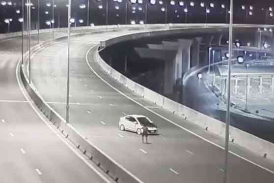 Mazda2 dude exploited imminent lockdown for an expressway photoshoot image