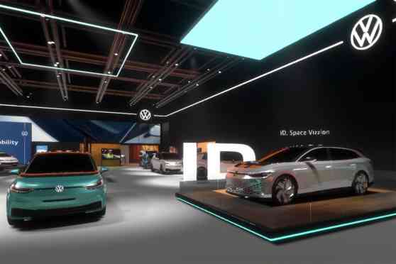 You can visit Volkswagen's virtual 3D motor show online image