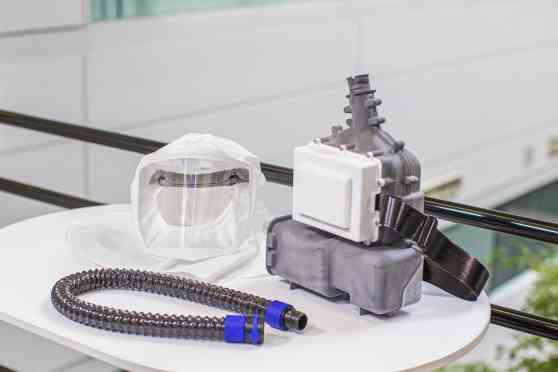 Ford begins mass production of powered respirators, face masks, PPEs image