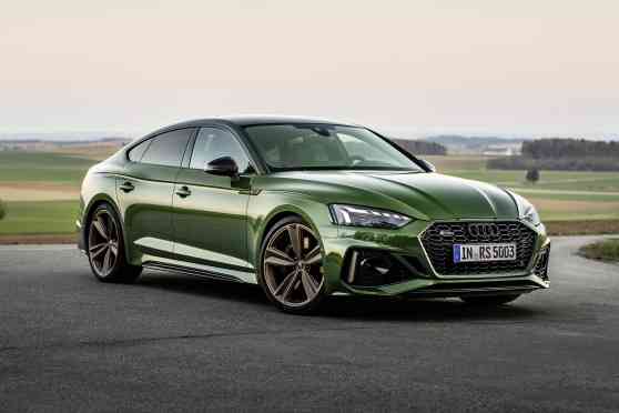 2020 Audi RS 5 Sportback looks lean and mean in green image