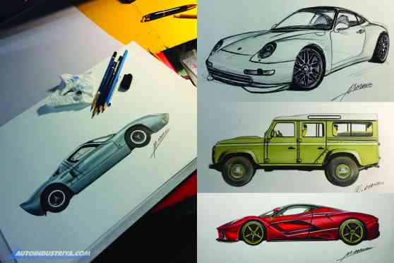 Pad and Pencil: One enthusiast's passion for sketching cars image
