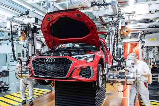Audi is gradually restarting vehicle production image