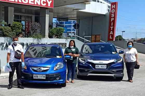 Honda loans out their fleet of test vehicles to medical frontliners image