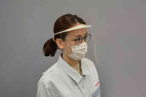 Toyota now making 2,000 face shields per day image