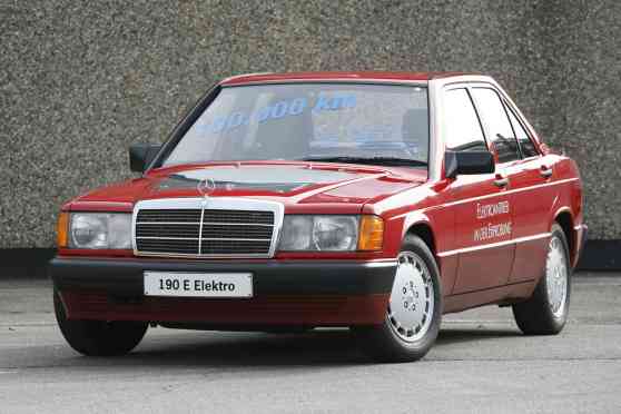 Flashback Friday: When Mercedes made an electric 190E in 1990 image