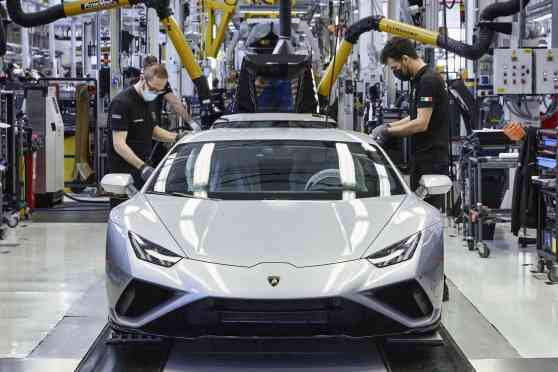 Lamborghini restarts factory, to reveal new model tomorrow image