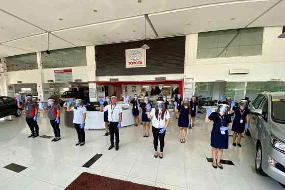Toyota PH dealerships ready to face new normal image