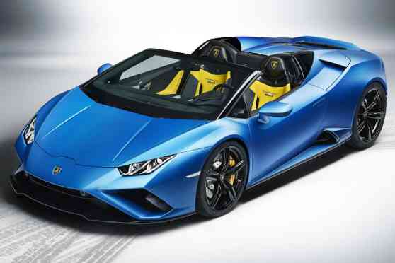 Lamborghini drops top on 2020 Huracan Evo RWD Spyder image