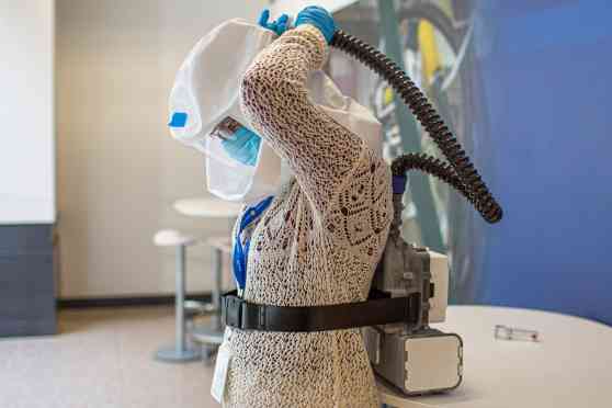 This is Ford's respirator for front line health workers image