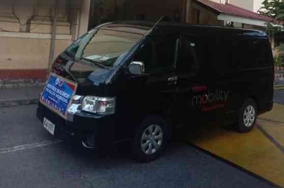 Toyota deploys 10 Hiace with Grab-style app for PGH image