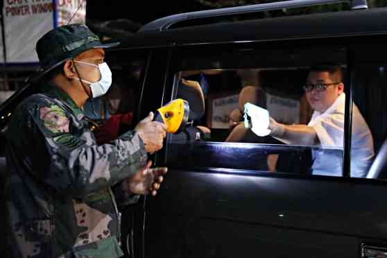 Will PNP checkpoints remain in GCQ areas? image