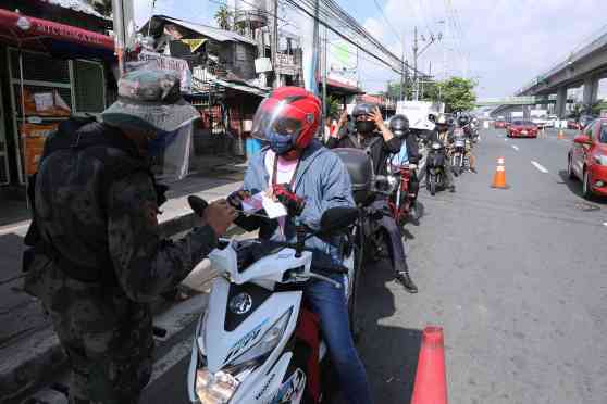 NCR quarantine checkpoints to be relaxed to ease traffic image