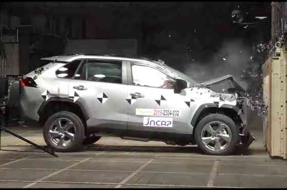 Toyota Alphard, RAV4, Raize crossover get max ratings in crash tests image