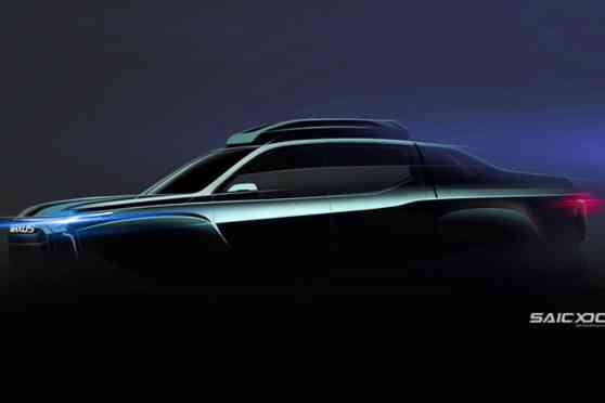 Maxus releases teaser of next generation pick-up concept image