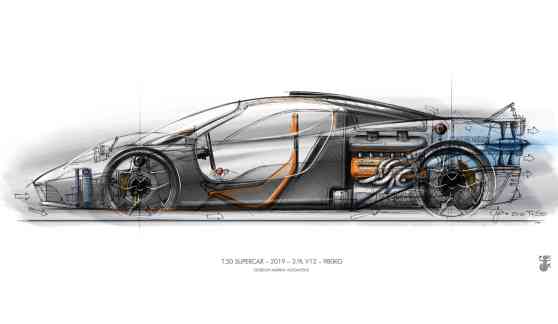 McLaren F1 designer's high performance fan car weighs less than a Vios image