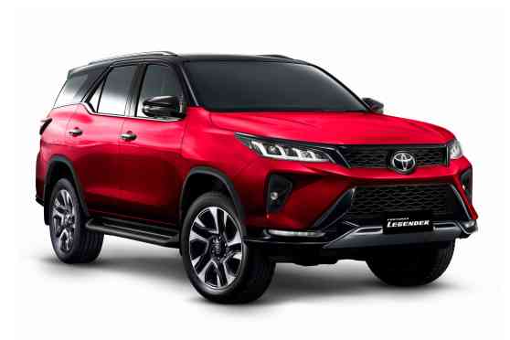 This is the new 2020 Toyota Fortuner SUV image