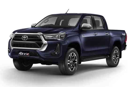 This is the revamped 2020 Toyota Hilux pick-up image