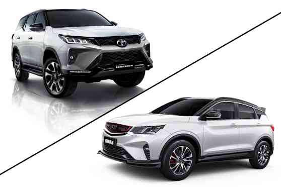 2020 Toyota Fortuner Legender looks oddly similar to Geely's Coolray image