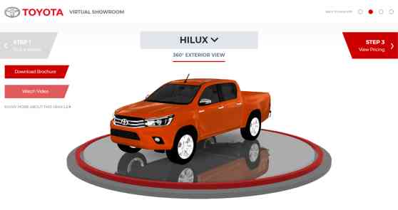 You can now browse and buy cars at Toyota PH's virtual showroom image