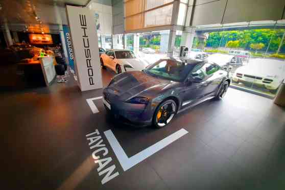 All electric 2020 Porsche Taycan sports car now available in PH image