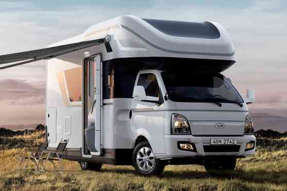 We'd love to spend a night in the Hyundai Porest campervan image