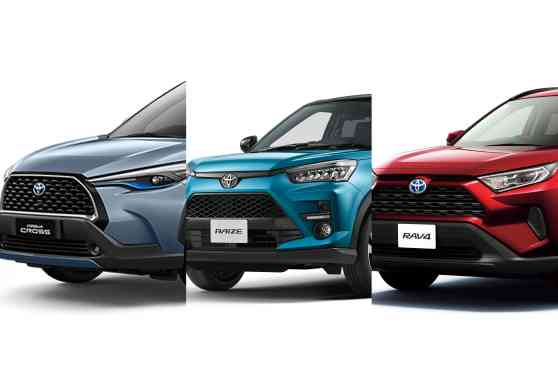 Spec Check: Toyota Corolla Cross vs Raize vs RAV4 image