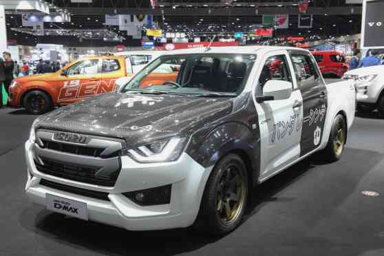 Yes, that is a carbon fiber'd Isuzu D-Max image