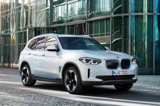 This is the production version of 2021 BMW iX3 electric vehicle image