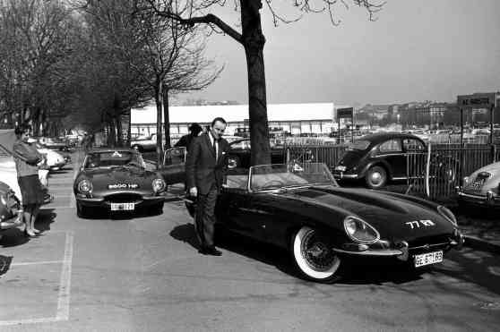 The Jaguar E-Type is now a senior citizen image